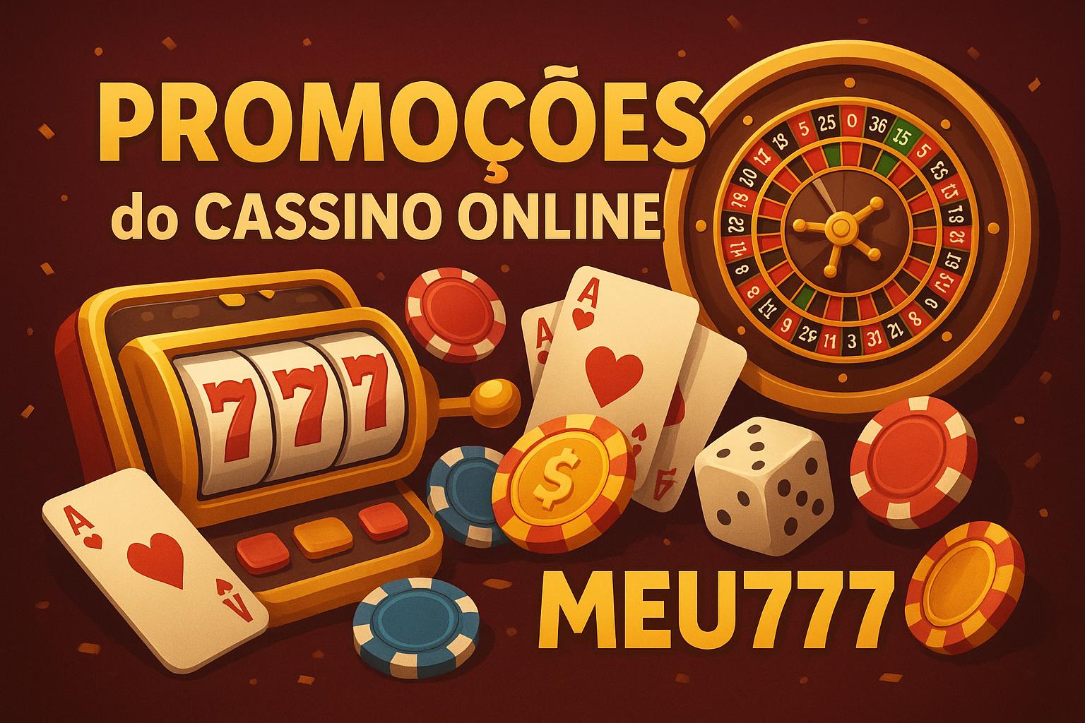 O bônus promocional MEU777 é uma ótima maneira de começar sua aventura