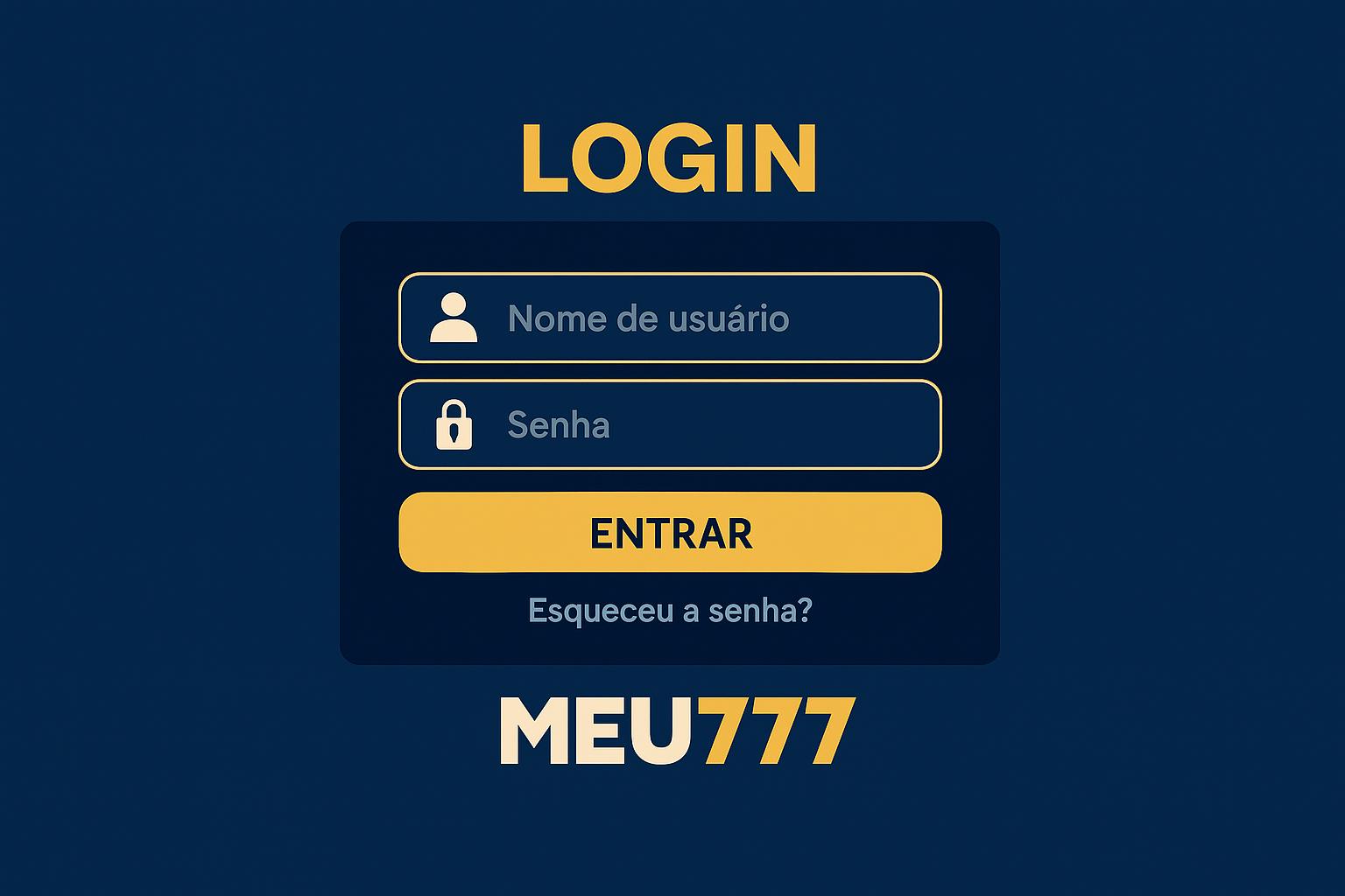 Não Perca tempo, o rRgistro na site MEU777  