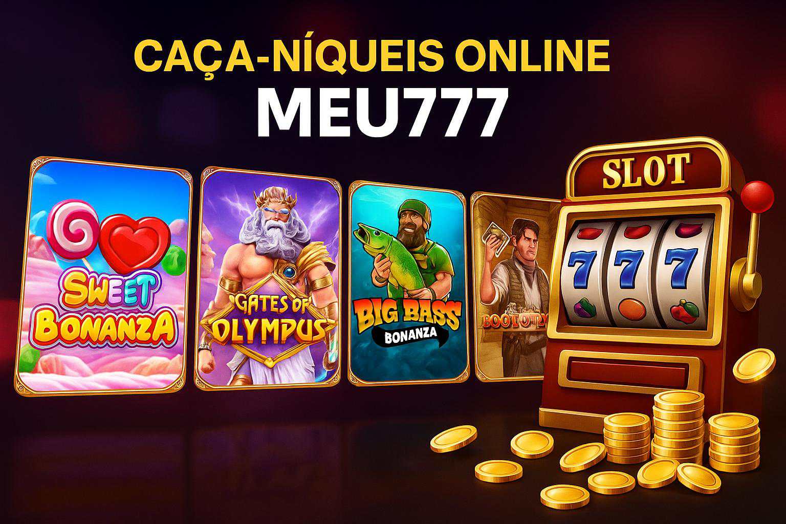 Explore o mundo das slot machines no MEU777 Casino